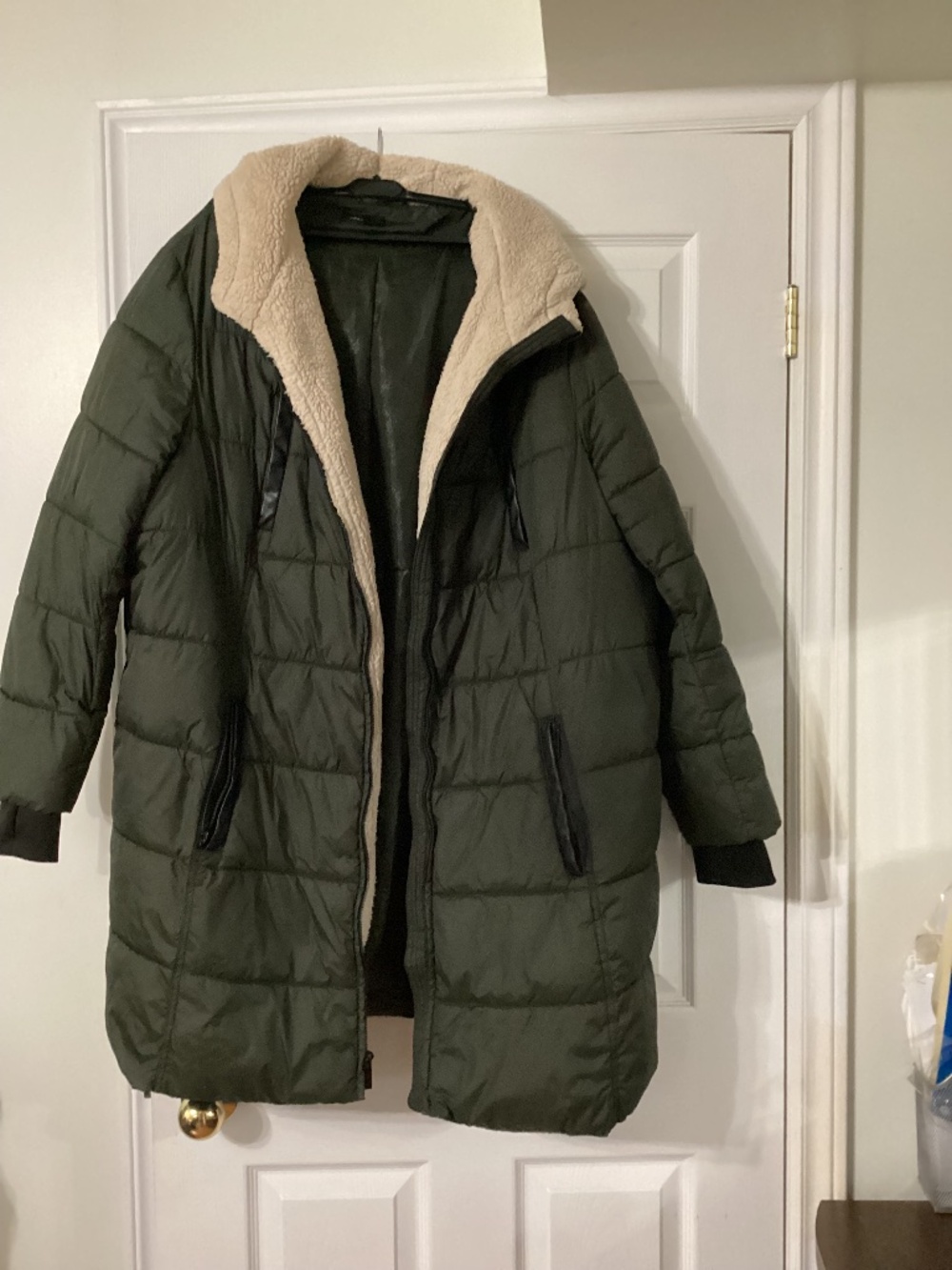 Plus size puffer coat